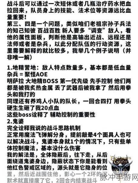 博德之门 3 配置要求全解析，畅玩无忧指南