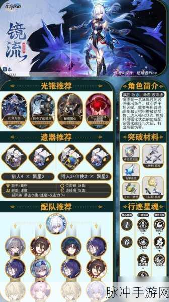 崩坏星穹铁道镜流遗器最佳选择指南