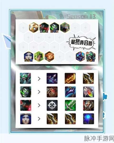 云顶之弈手游，掠食者阵容，蝎子老鼠称霸