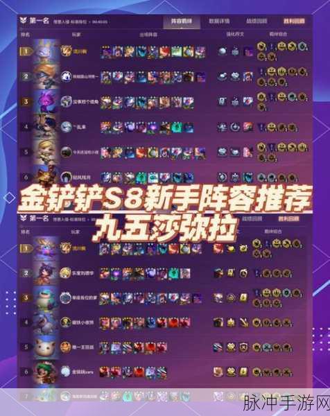 金铲铲之战 S8 机甲武器阵容全方位攻略指南
