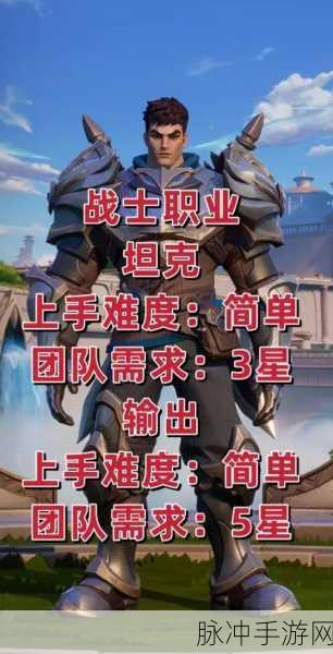 塔瑞斯世界输出职业全解析，带你称霸战场
