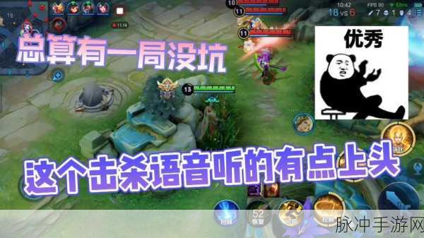 王者荣耀金蝉击杀语音深度剖析