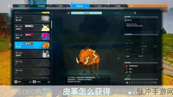 探索幻兽帕鲁，布料获取全攻略