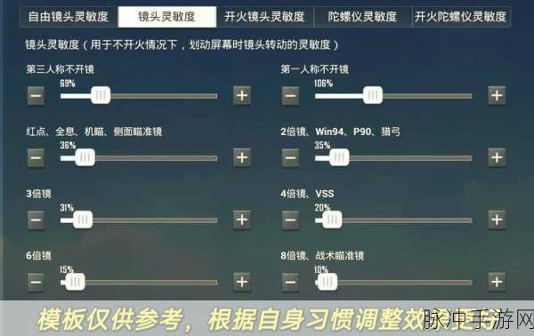 和平精英，三指无陀螺仪的最稳最强灵敏度秘籍