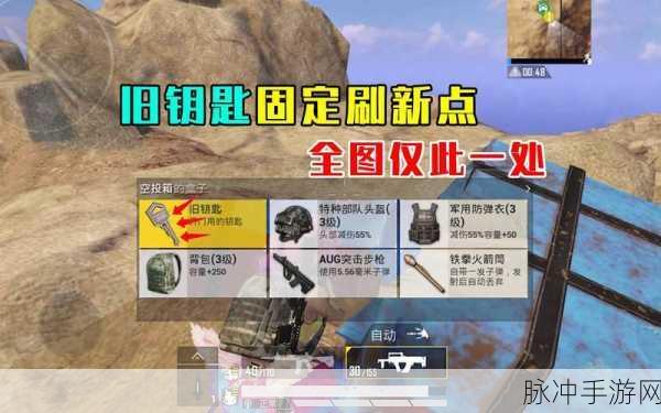 和平精英，探秘机密宝库开启之法