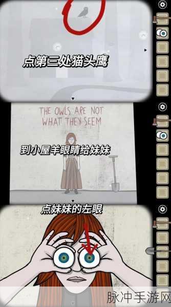 锈湖天堂岛第八灾蝗灾全攻略，寻找猫头鹰的踪迹