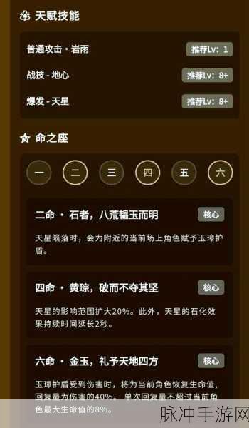 原神岩主圣遗物的绝佳选择指南