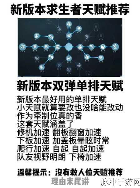 第五人格求生者天赋加点秘籍，助力萌新畅玩