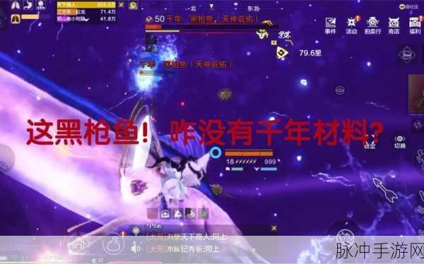 妄想山海中黑枪鱼的神秘藏身之处大揭秘