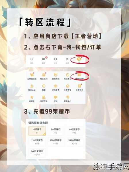 王者荣耀转区攻略，数据互通的全新指南