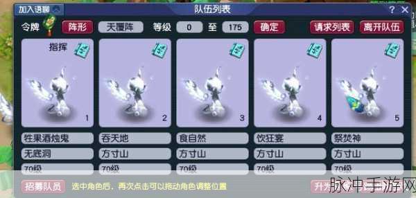梦幻西游手游，五开组合的绝佳选择与热门搭配