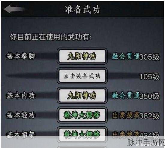 放置江湖隐藏武功秘籍全揭秘