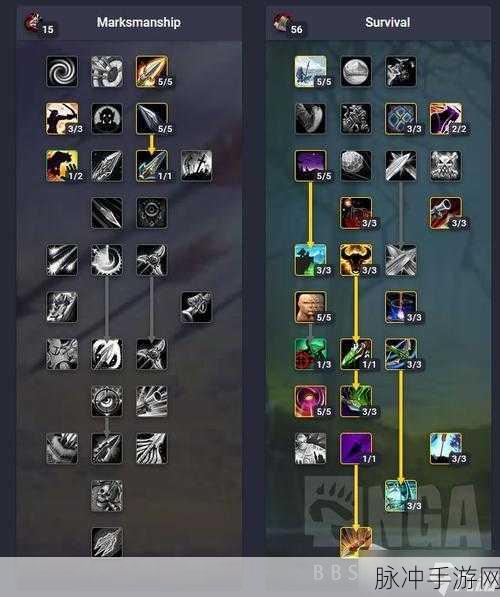 魔兽世界手游猎人天赋加点全攻略