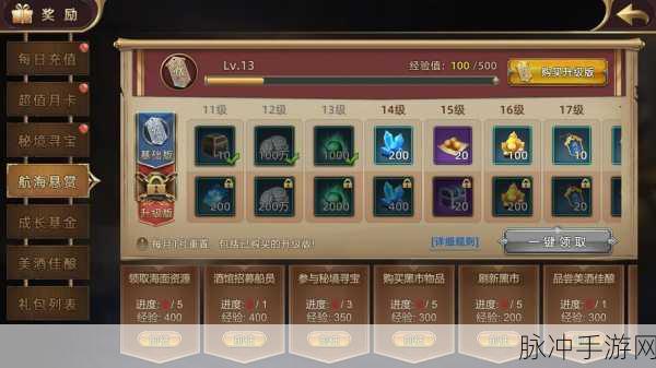 航海纷争新手必知，交易攻略与港口商品解锁秘籍