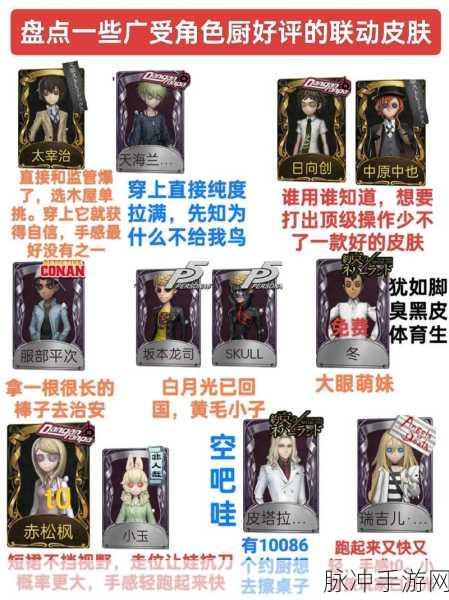 第五人格联动时装全解析，惊艳你的游戏世界