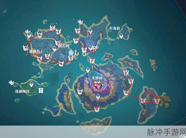 原神稻妻跑图必备，高效锄地阵容大揭秘