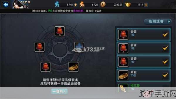 乱斗西游法宝加成攻略，战斗力飙升秘籍