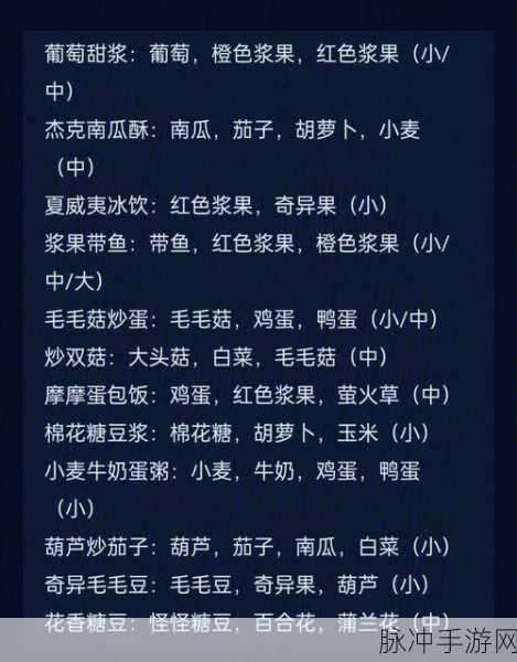 摩尔庄园手游，厨师升级与经验速取秘籍