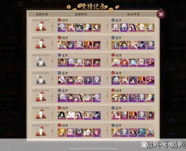 阴阳师蛇骨缚心退治阵容的完美搭配指南
