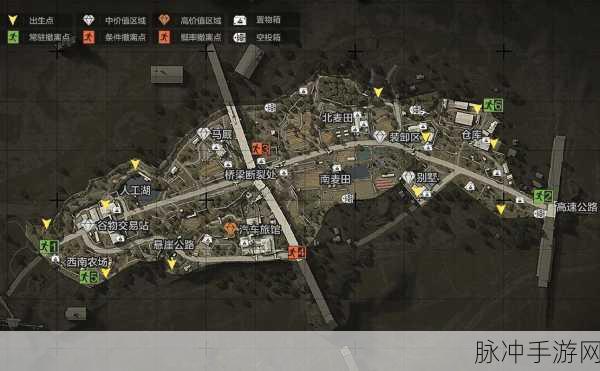 暗区突围，全地图空投罐精确位置一览