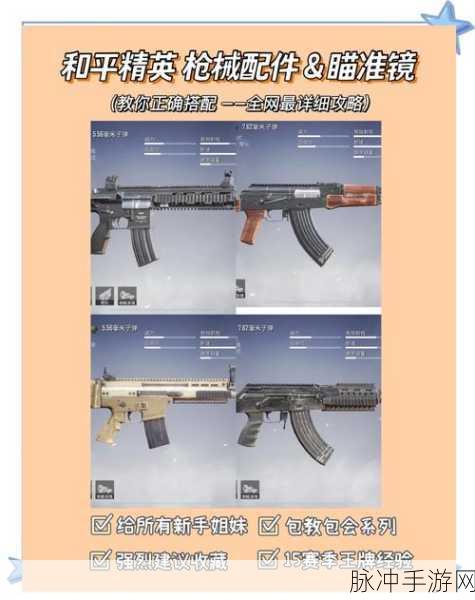 绝地求生手游 QBZ95 配件全解析
