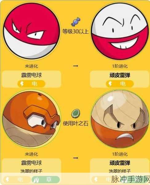 宝可梦大探险中顽皮雷弹的属性技能全解析