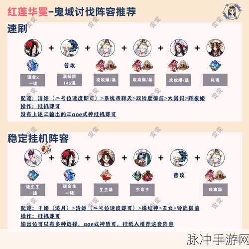 阴阳师红莲华冕攻略，一波流阵容制霸全场