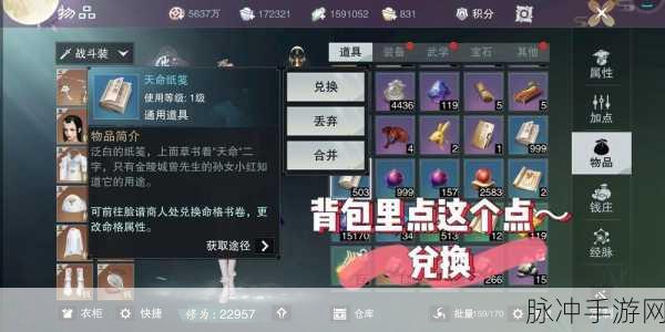 楚留香手游赚钱秘籍，新手必知的高效攻略