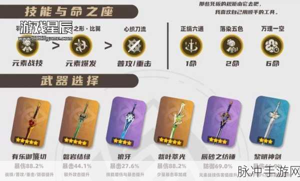 原神千织队伍搭配秘籍，打造无敌战队