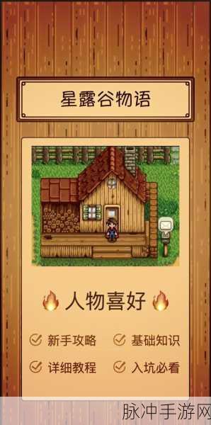 星露谷物语，深入探索 NPC 喜好的神秘世界