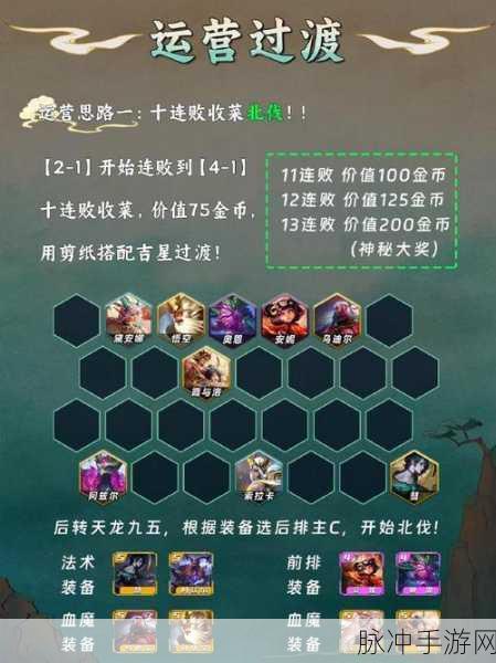 金铲铲之战，暮光之战欺诈魔女第一关 必胜通关秘籍