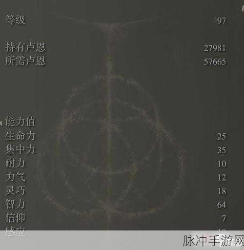 艾尔登法环武士加点秘籍大公开