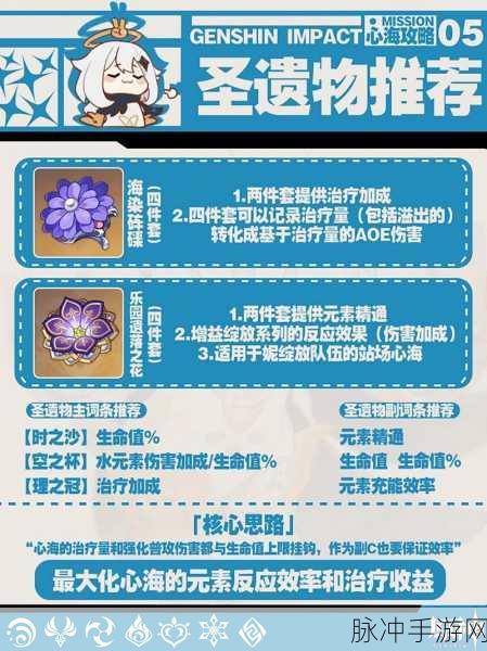 原神珊瑚宫心海全方位培养秘籍，武器与圣遗物的精准抉择