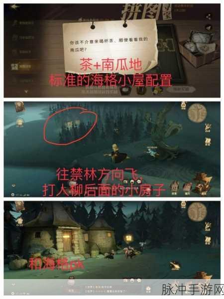 哈利波特魔法觉醒，皮皮鬼与黑魔法拼图位置全解析