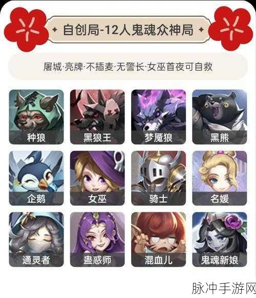 腾讯旗下热门手游饭局狼人杀深度攻略与数据解析