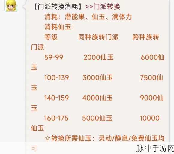 梦幻西游手游转换门派方法全面解析