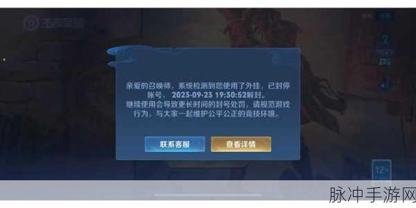 CF手游玩家遭遇永久封号,解决封号问题与了解封号原因的全面指南