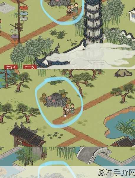 江南百景图老宝探寻记，深入古镇解锁尘封已久的神秘往事全攻略