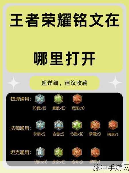 王者荣耀新宫本武藏铭文搭配指南，重塑宫本铭文选择攻略，战力倍增秘法大解密