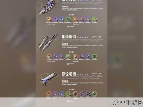 鸣潮1.2版本新增武器全面解析与攻略
