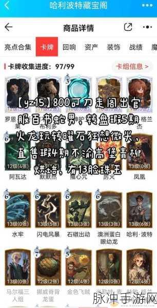 哈利波特魔法觉醒深度揭秘，火盾护身卡牌获取攻略与全览