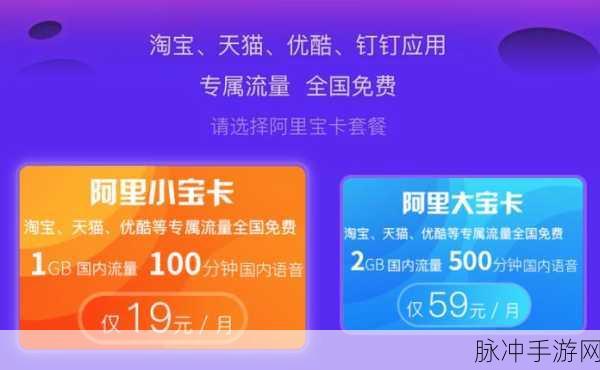 阿里宝卡专属流量揭秘，手游玩家的流量福音