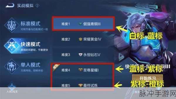 王者荣耀攻略，蓝色熟练度后如何快速获得熟练度