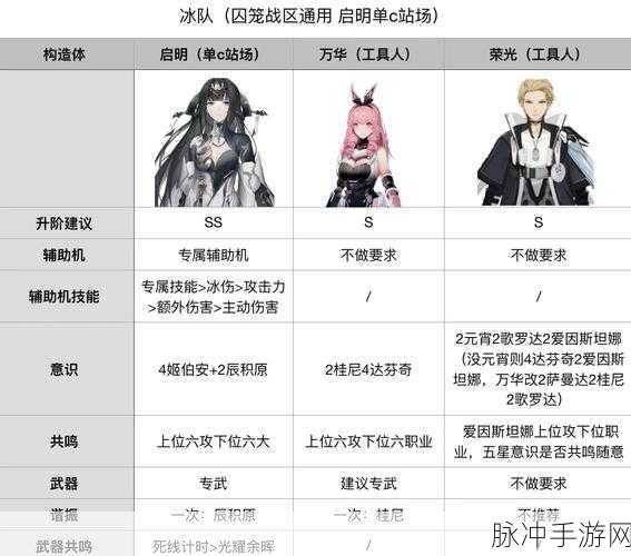 战双帕弥什全混伤角色深度攻略，武器与意识的极致搭配手册
