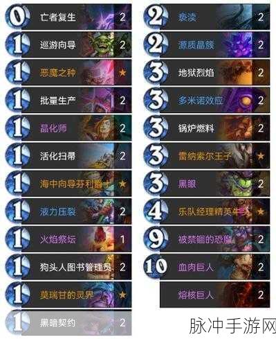 炉石传说19.6版本术士黑眼园卡组深度构筑与实战对局思路