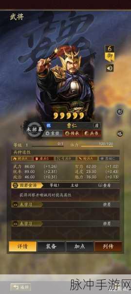 三国志战略版曹仁魏盾阵容深度解析与推荐