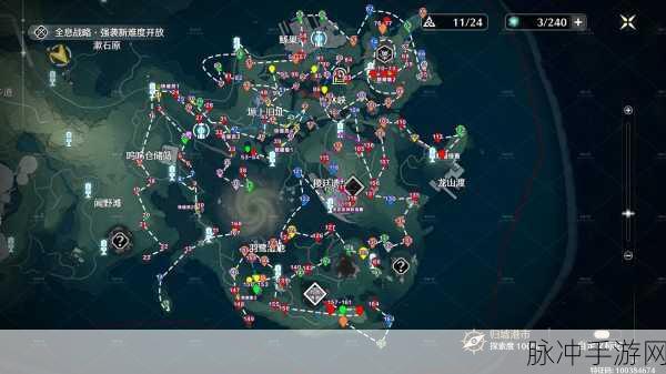 鸣潮虎口山脉地图探索全攻略，解锁所有宝箱与隐藏秘密