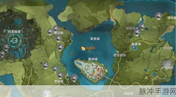 原神探索指南，揭秘地图上白色星星的秘密
