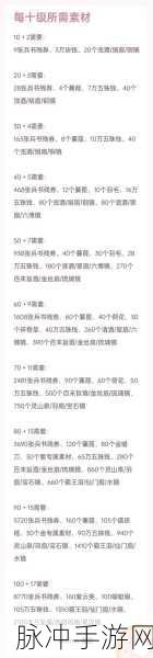 代号鸢绣衣楼升级攻略与提高战斗技巧的六大秘诀