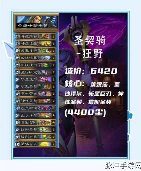 炉石传说深度攻略，尤格萨隆奇迹贼卡组精选指南